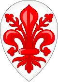 Arms of Florence after 1251