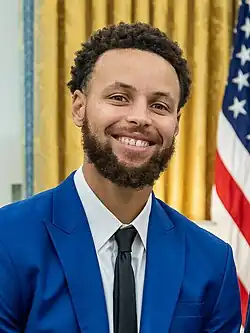 Curry during a visit to the White House in 2023