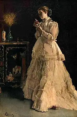 The Lady in Pink, 1866