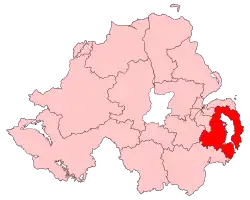 A medium constituency located in the south-east of the county.