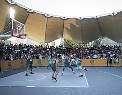 Streetball in Ab-o-Atash Park