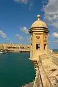 Gardjola at the Spur, Senglea, Malta