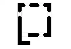 Suffolk Square Pillbox plan