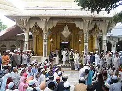 The dargah of Moinuddin Chishti, Ajmer.