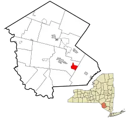 Location of Rock Hill in Sullivan County, New York