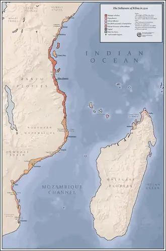 Image 19The Kilwa Sultanate in 1310 (from History of Africa)