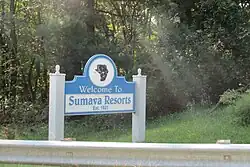 Entrance to Sumava Resort