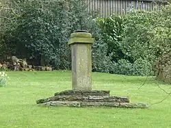 A stone sundial