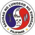 Official seal of Surigao City