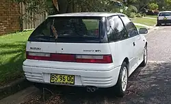 Suzuki Swift GTi 3-door hatchback (facelift, Australia)