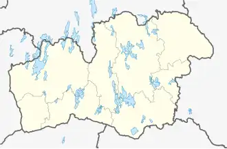 Växjö is located in Kronoberg