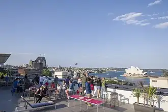 Sydney Harbour YHA, which opened in 2009, enjoys panoramic views of Sydney Harbour.