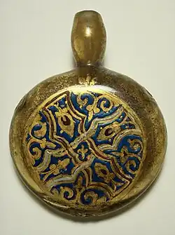 13th-century bottle, Syria, likely used for perfume
