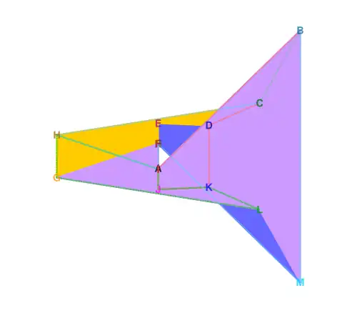 Interactive Szilassi polyhedron model with each of 7 faces adjacent to every other – in the SVG image, move the mouse to rotate it