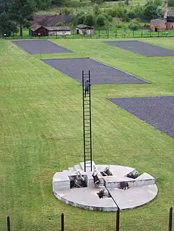 Memorial to the victims of communism, former labour camp Vojna near Příbram uranium mines (2010)