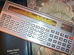 Rebadged "TRS-80 Pocket Computer PC-1" version.