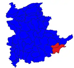 Location in Shan State