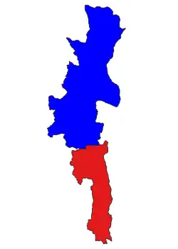 Location in Taunggyi district