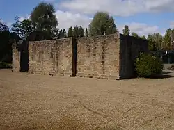 The Norman Chapel in Telford Town Park.