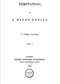 "Temptation, or, A wife's perils"