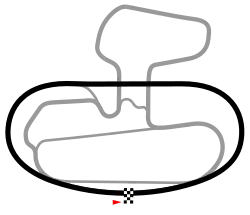 Layout of Texas World Speedway