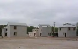 The Alpena CRTC MOUT (Military Operations in Urban Terrain) Area