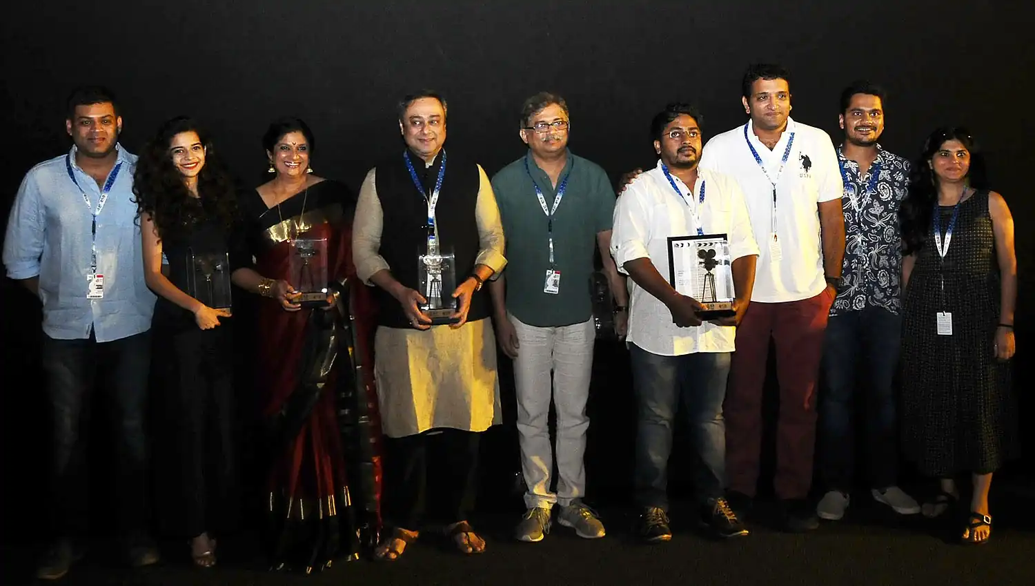 The Director Varun Narvekar with the Cast &amp; Crew of the film MURAMBA (Marathi), at the Presentation, during the 48th International Film Festival of India (IFFI-2017), in Panaji, Goa on November 25, 2017.jpg