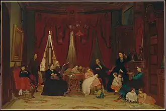 The Hatch Family, oil on canvas, c. 1870—1871, Metropolitan Museum of Art