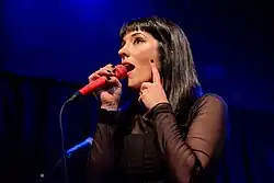 The Material performs live