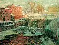 The Red Mill, by Ernest Lawson by Ernest Lawson, c. 1904