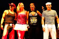 Vengaboys performing in 2009