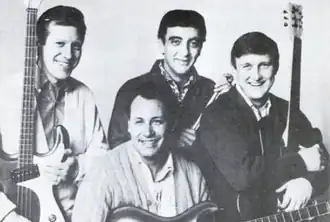 Classic lineup of the Ventures in 1967