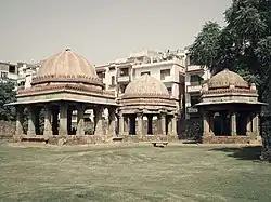 Pavilions in the Hauz Khas Complex, Delhi