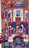 The wedding of Khosrov and Shirin (folio 196)