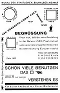 Bauhaus-style typography, Theo van Doesburg (1923)