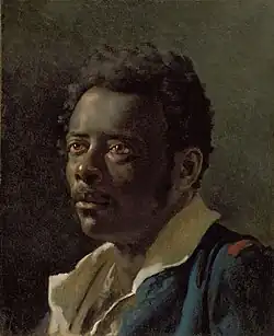 Portrait Study by Théodore Géricault
