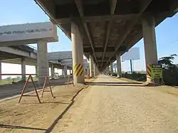Third Candaba Viaduct in February 2024