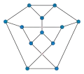 The Tietze graph has crossing number 2 and is 1-planar.
