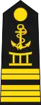 Capitaine de vaisseau (Togolese Navy)[68]