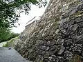 Stone wall of Castle