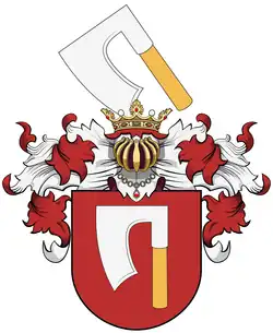 Topór coat of arms, modern version