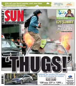 The Sun cover from June 27, 2010