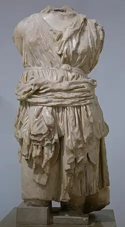 Torso of the goddess Diana found in Italica