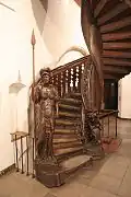 Winding staircase