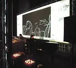 Tosca (band) - Performing 'No Hassle' at Minoritenkirche, Vienna. 2009