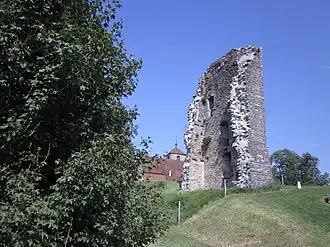 Ruins of the chateau