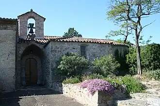 The church of La Tour-sur-Orb