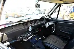 1970 Toyota Corona Mark II Deluxe interior