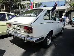 Rear view of Corona (RT56) hatchback