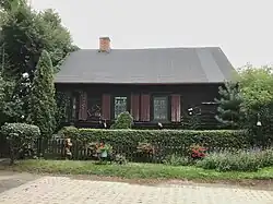 A traditional timber–framed Kociewian house in Nicponia